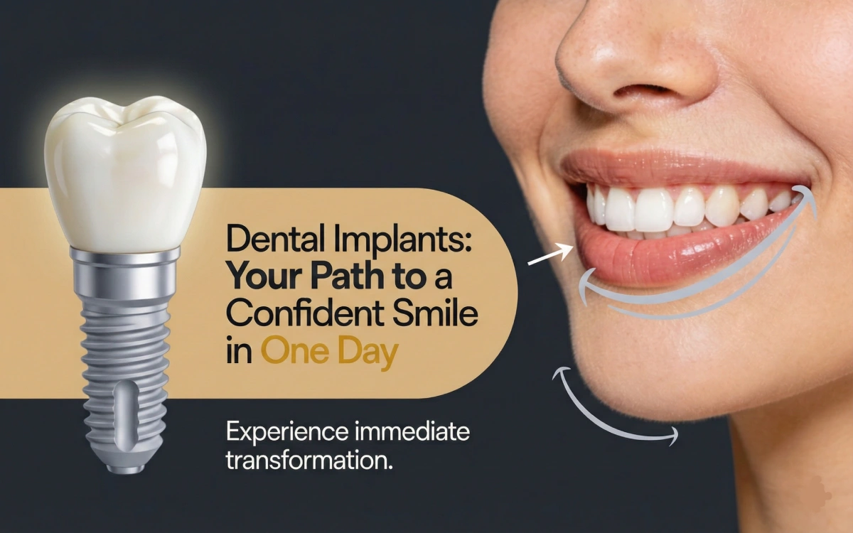 Dental Implants: Your Path to a Confident Smile in One Day
