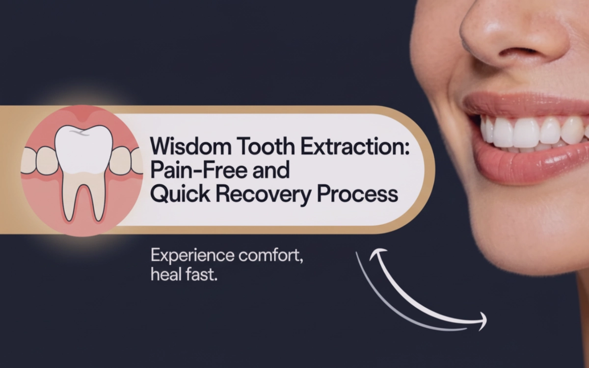 Wisdom Tooth Extraction: Pain-Free and Quick Recovery Process
